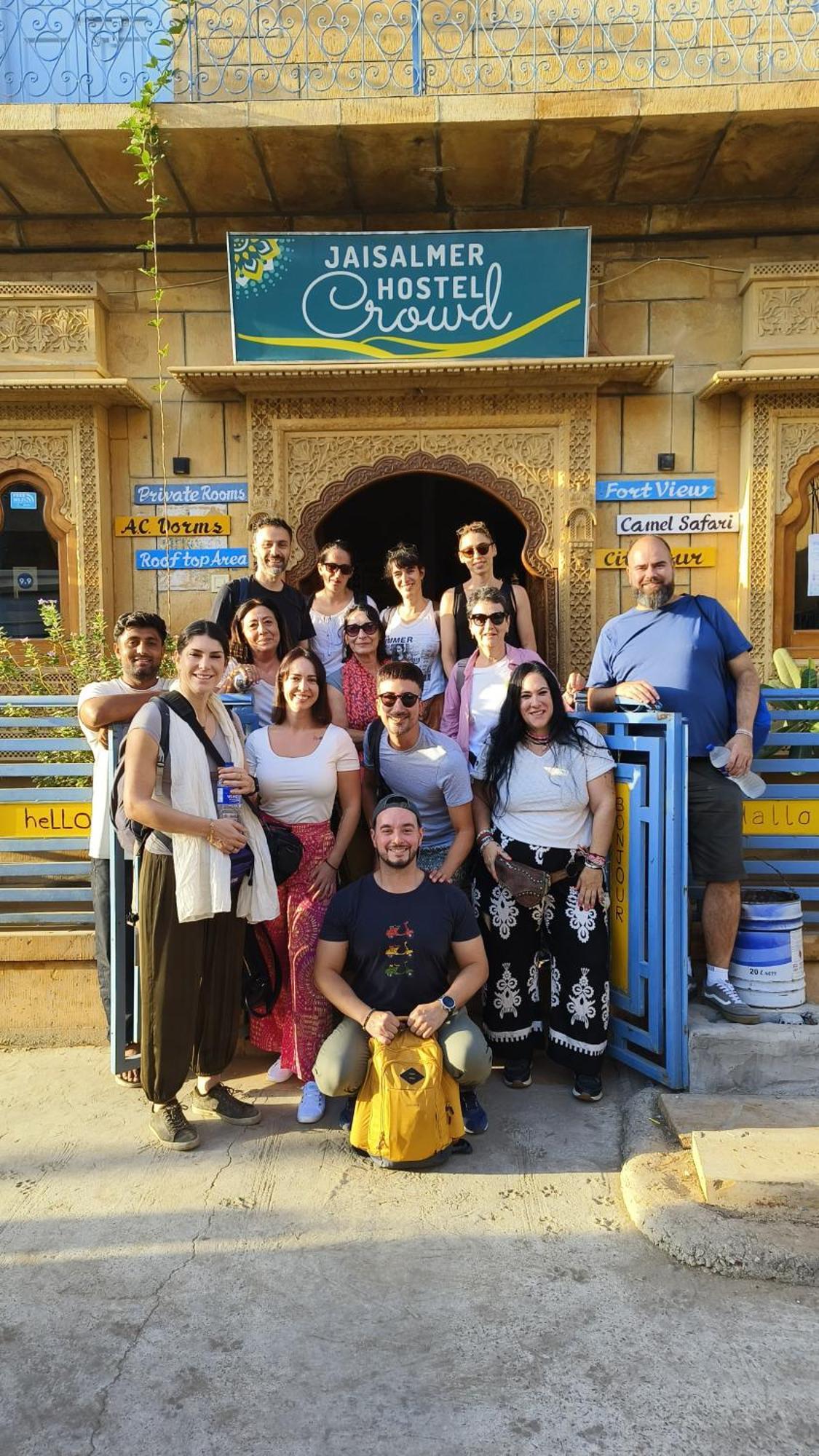 Jaisalmer Hostel Crowd מראה חיצוני תמונה