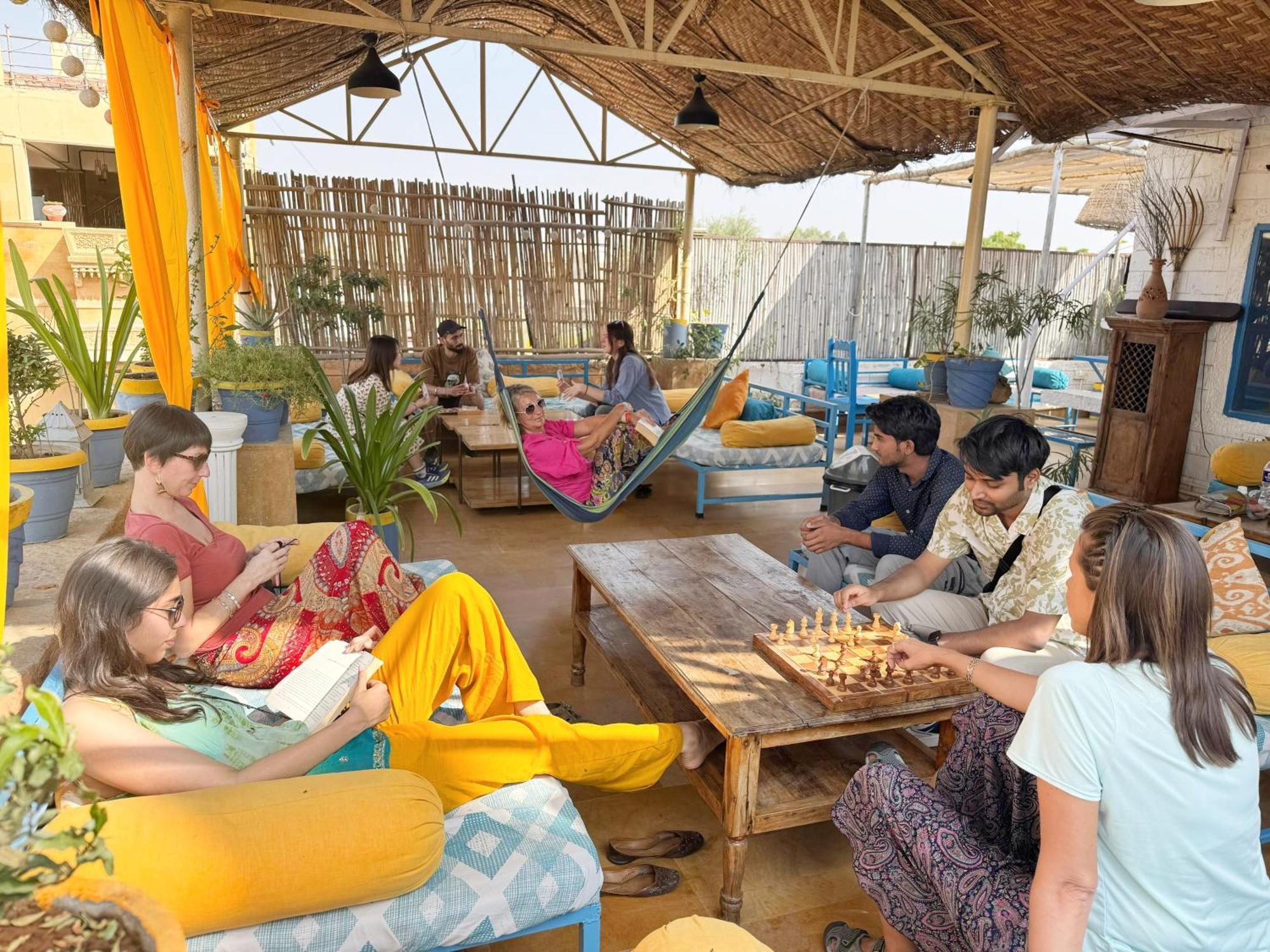 Jaisalmer Hostel Crowd מראה חיצוני תמונה