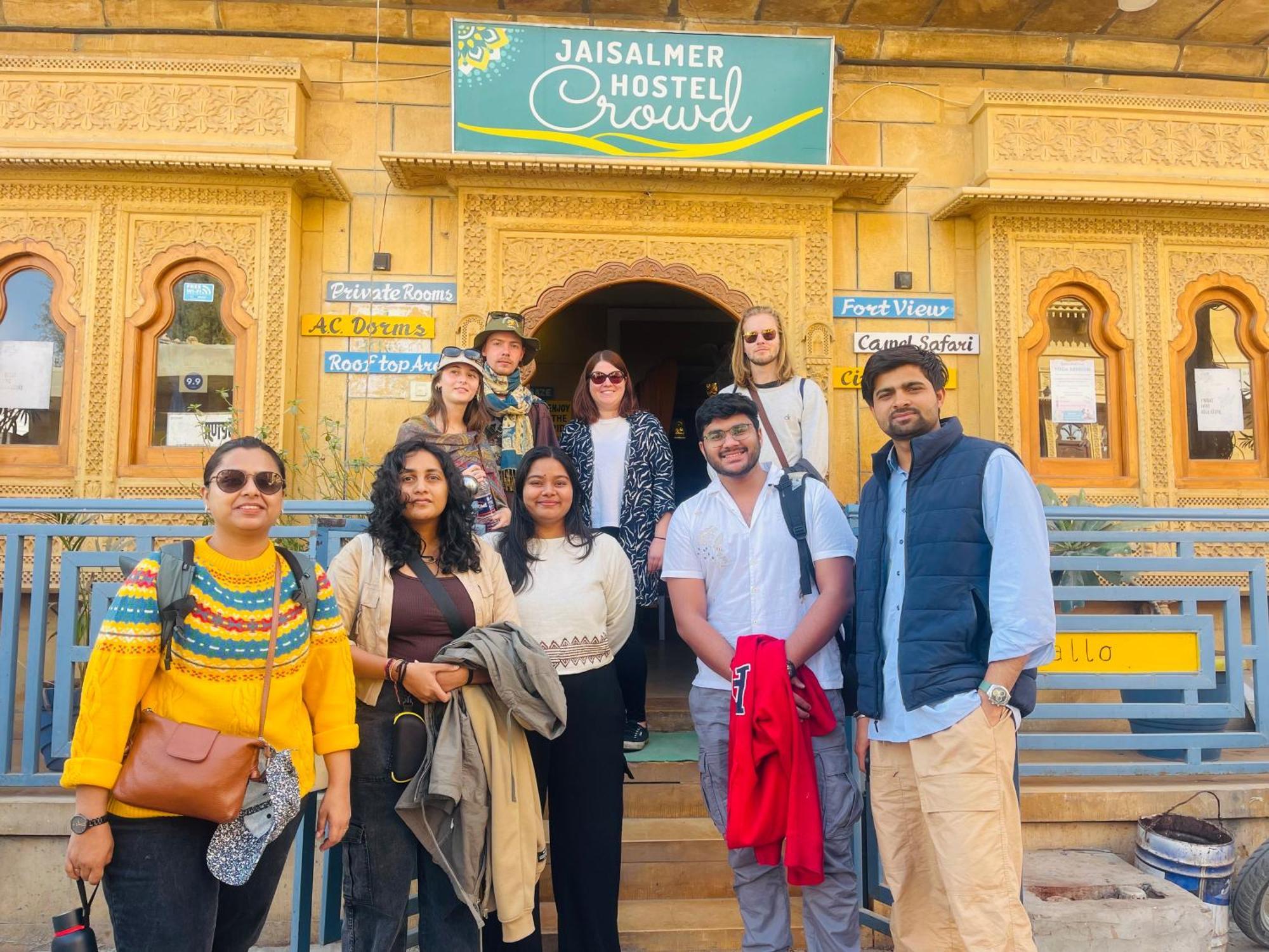 Jaisalmer Hostel Crowd מראה חיצוני תמונה